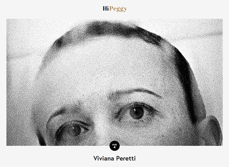 An interview with HiPeggy. p.d. By clicking the images in the interview, you can see the complete gallery.