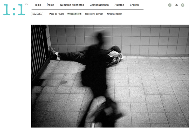 My series Desperate Intentions published by Magazine 1:1, Spain.