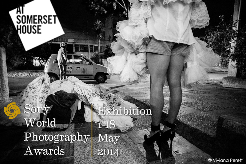 The photo from my series Dancing Like a Woman, on the invitation for the 2014 SONY WORLD PHOTOGRAPHY AWARDS' Exhibition at Somerset House, London, UK.