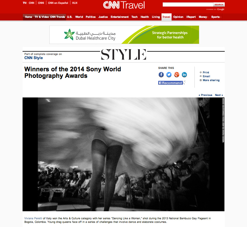 2014 SONY WORLD PHOTOGRAPHY AWARDS' Winners, CNN.