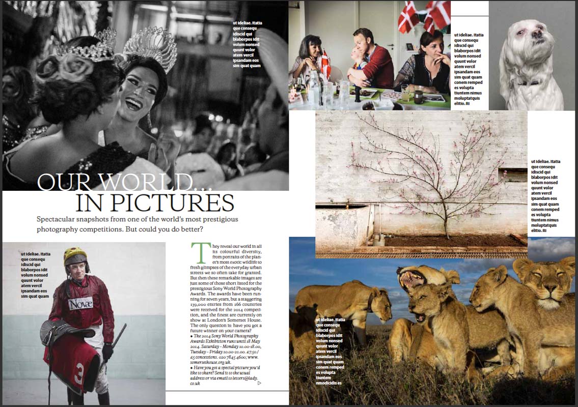 2014 SONY WORLD PHOTOGRAPHY AWARDS' Winners.