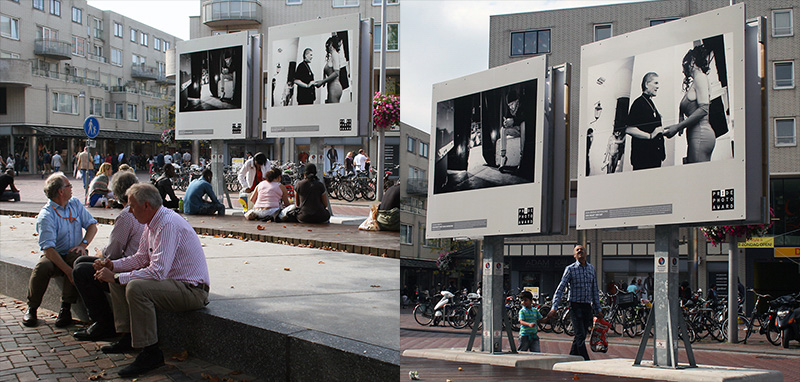 On the streets of Amsterdam, one of the photos from my series Miss Gay International, Special Mention at THE PRIDE PHOTO AWARD 2014, December 2014.
