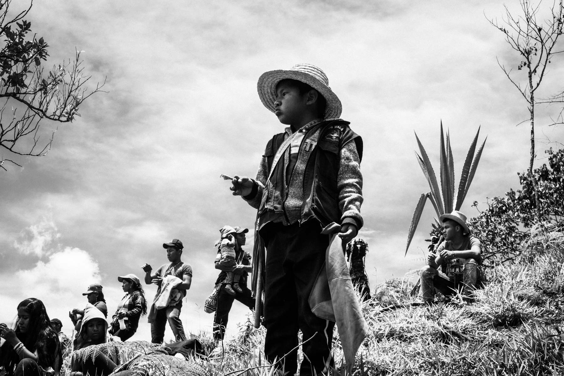 Saakhelú, Cerro Tijeras, Cauca, Colombia, Agosto 2018. (© Viviana Peretti, 2018). Saakhelú, Cerro Tijeras, Cauca, Colombia, Agosto 2018.