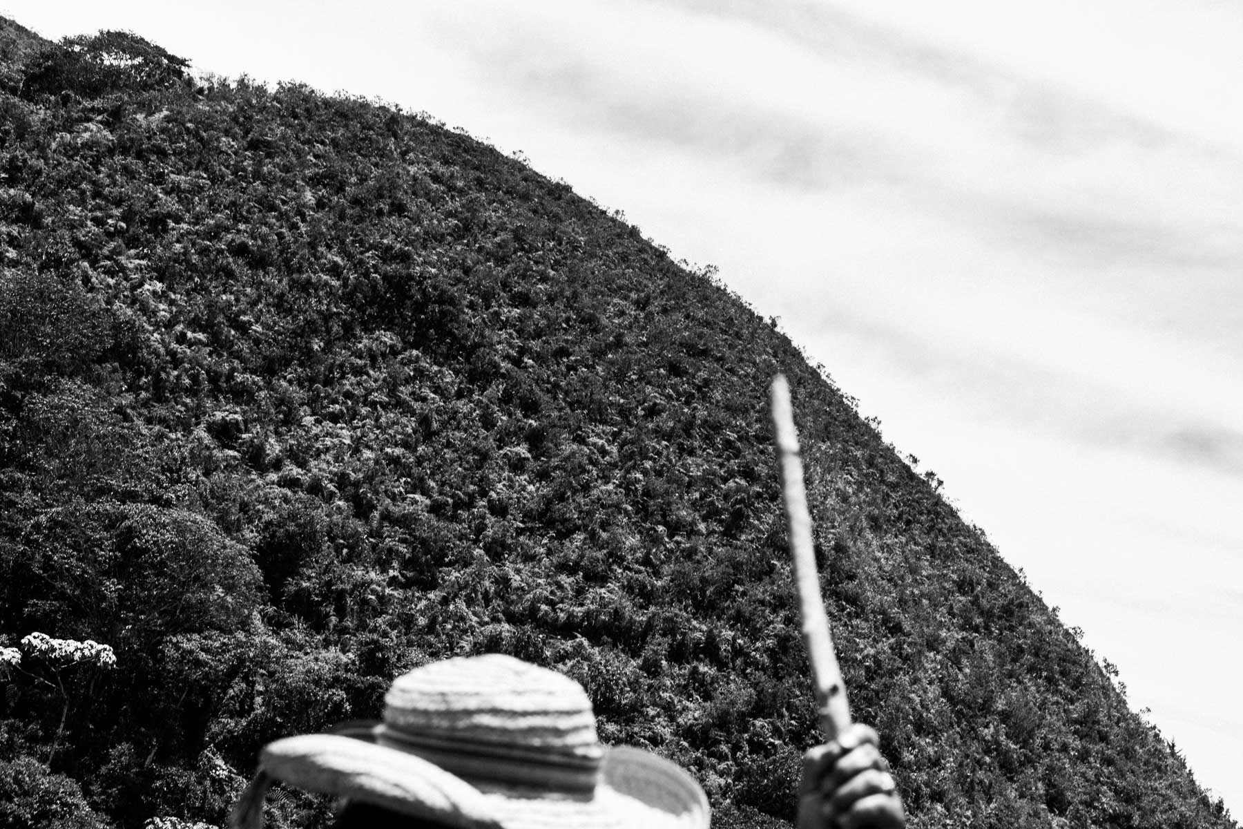 Saakhelú, Cerro Tijeras, Cauca, Colombia, Agosto 2018. (© Viviana Peretti, 2018). Saakhelú, Cerro Tijeras, Cauca, Colombia, Agosto 2018.