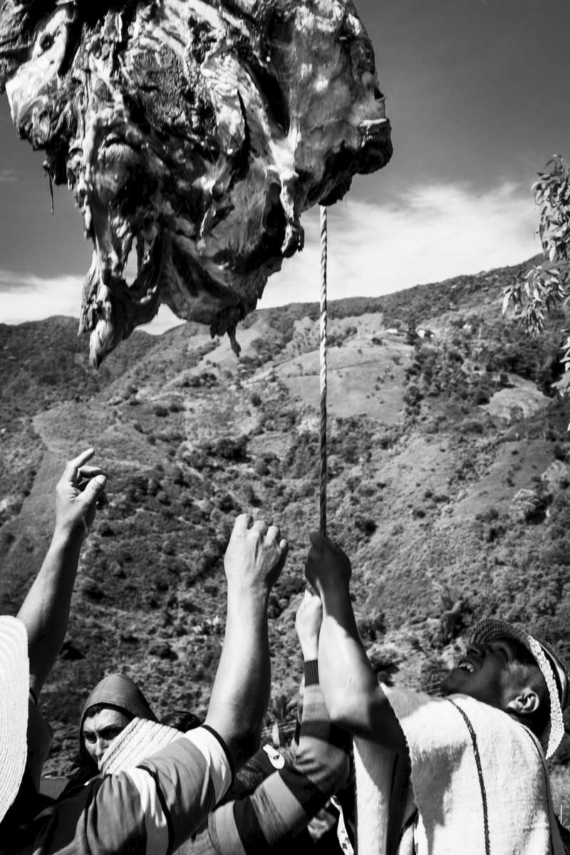 Saakhelú, Cerro Tijeras, Cauca, Colombia, Agosto 2018. (© Viviana Peretti, 2018). Saakhelú, Cerro Tijeras, Cauca, Colombia, Agosto 2018.