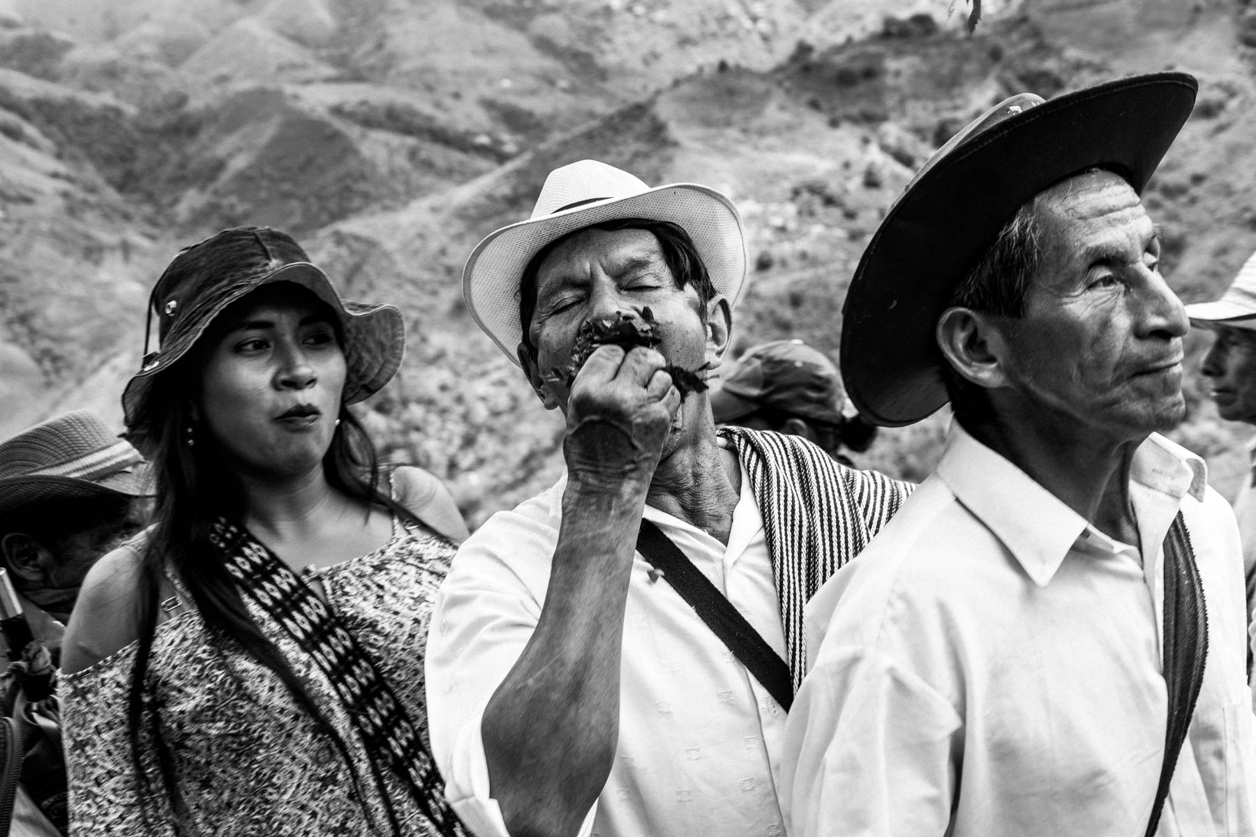 Saakhelú, Cerro Tijeras, Cauca, Colombia, Agosto 2018. (© Viviana Peretti, 2018). Saakhelú, Cerro Tijeras, Cauca, Colombia, Agosto 2018.