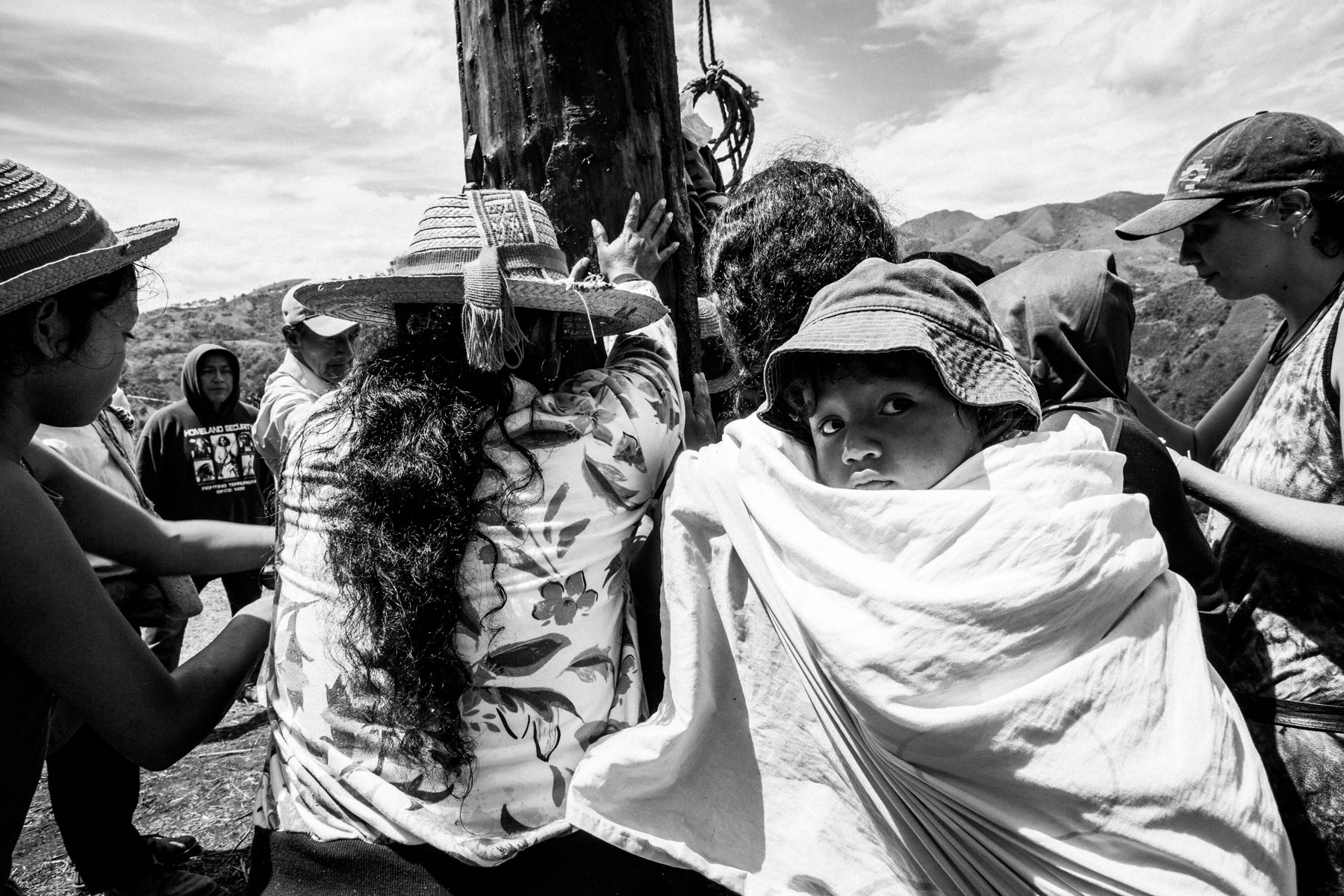 Saakhelú, Cerro Tijeras, Cauca, Colombia, Agosto 2018. (© Viviana Peretti, 2018). Saakhelú, Cerro Tijeras, Cauca, Colombia, Agosto 2018.