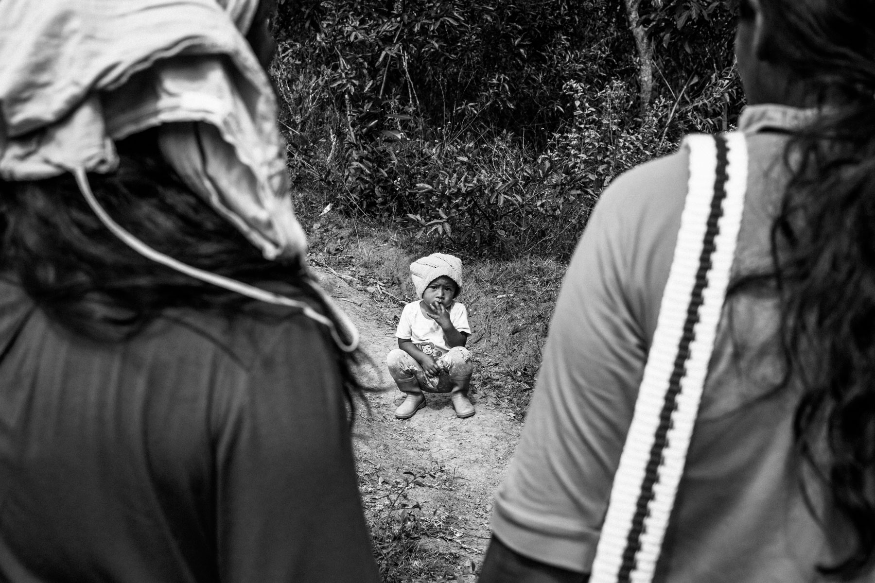 Mujeres Tejedoras, Nasa Zoila Pavi Julicue, Caloto Nuevo, Resguardo de San Francisco, Cauca, Agosto 16, 2018