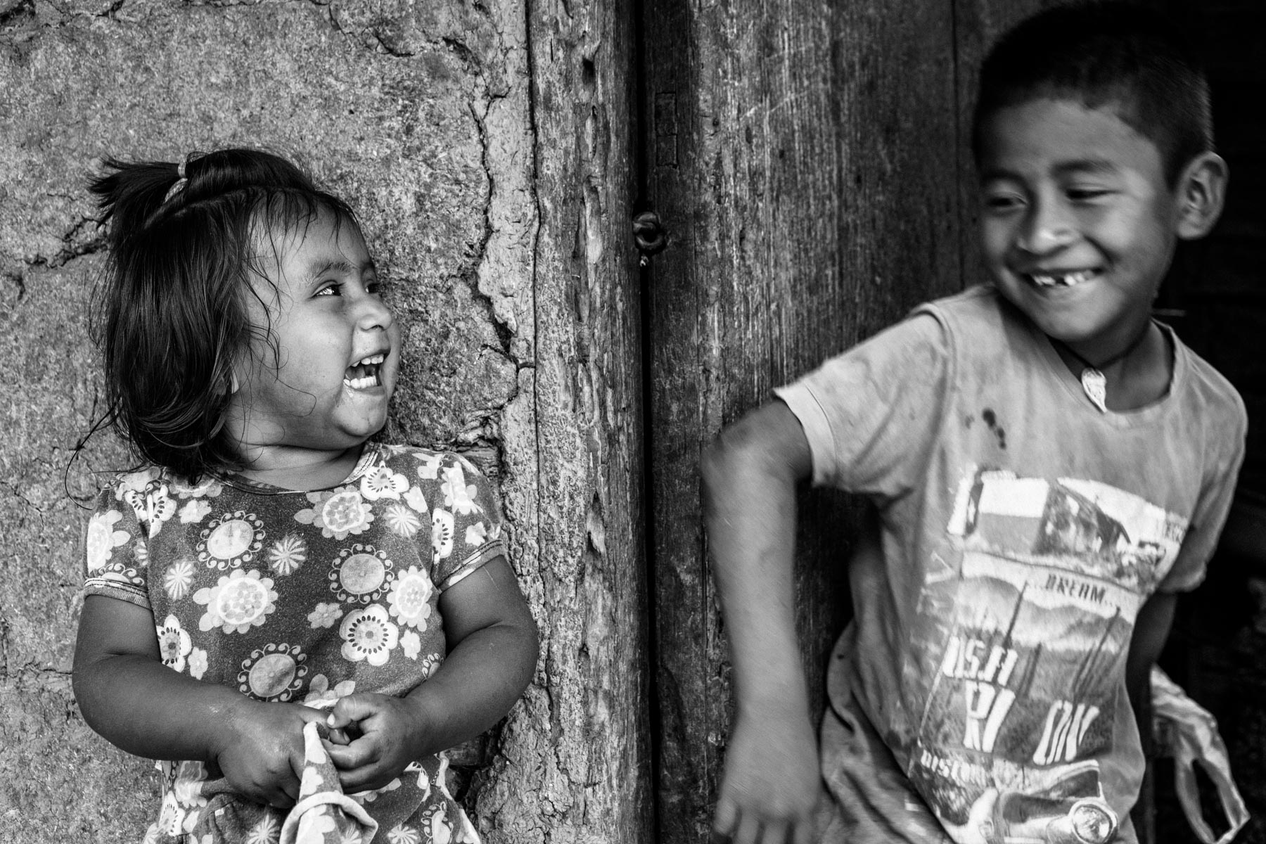 Nasa Kids Marlon Santiago Pavi Ul (7 años), La Mina, Toribío, Cauca, Colombia, Agosto 18, 2018. Hijos de Eulalia Ul Cometa, La Mina, Toribío, Cauca, Colombia, Agosto 18, 2018.