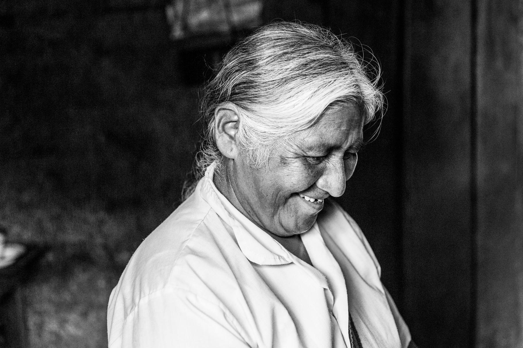 Flora Julicue Pavi (65 años), Santa Rita, Toribío, Cauca, Colombia. Septiembre 7, 2018.