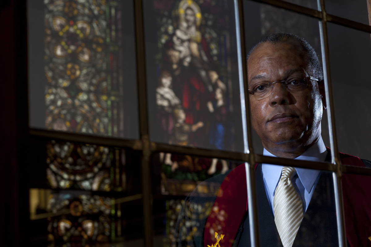 Rev. Dr. Calvin Butt III, Seniior Pastor of Abyssinian Baptist Church.