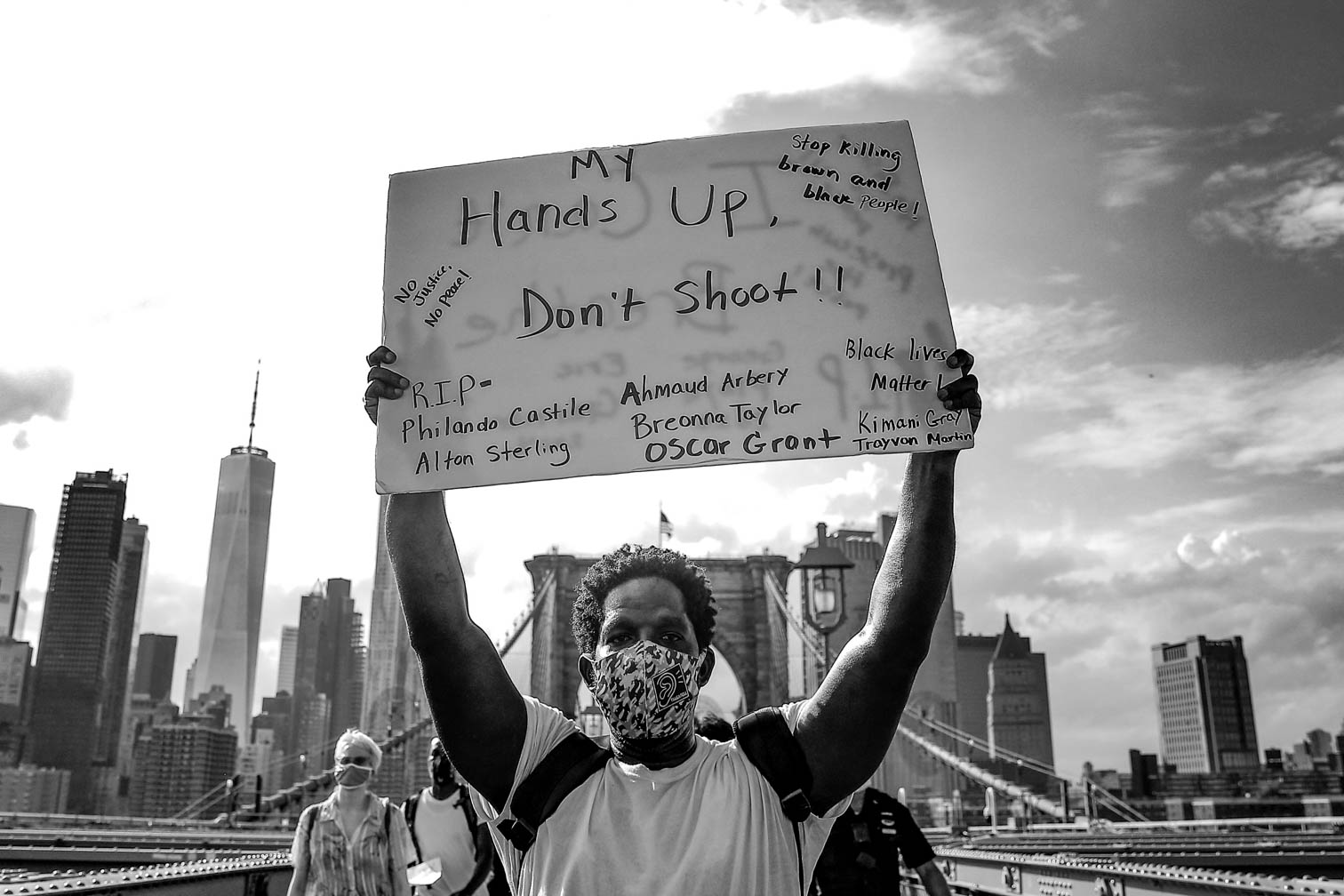 George Floyd / Black Lives Matter Protest NYC. Photo by JP YIM