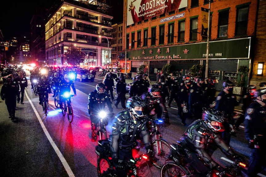 \ {quote}We Choose Freedom March{quote} NYC on Nov 5, 2020. Photo by JP YIM